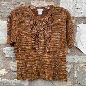 Zelda melange knit sweater